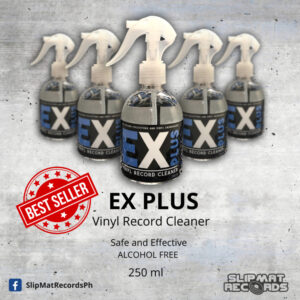 EX PLUS Vinyl Record Cleaner  250ml Set Kit