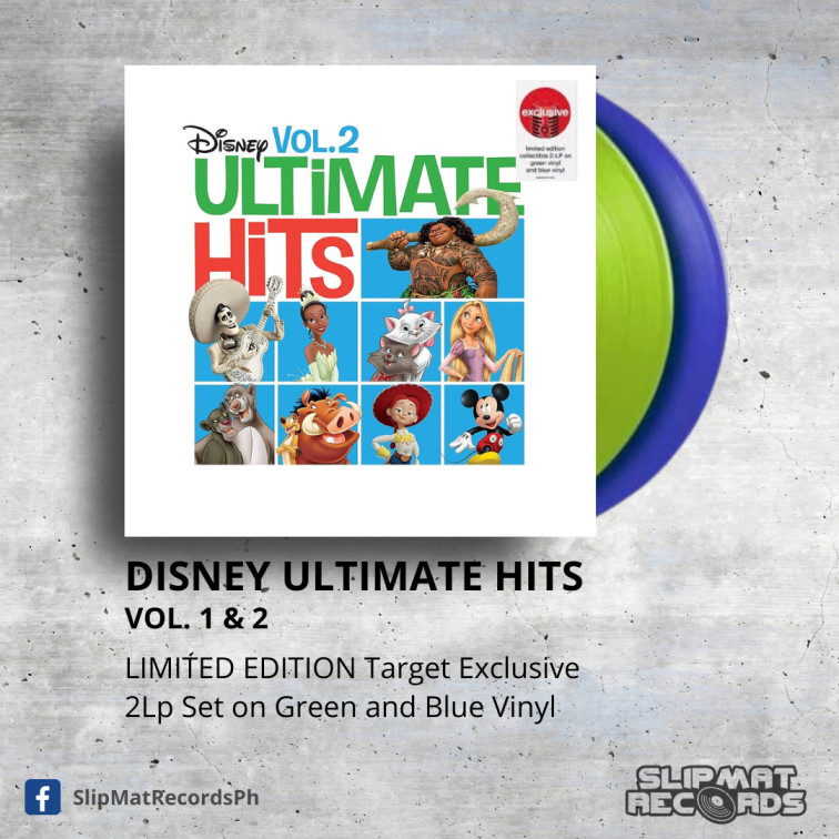 Disney Ultimate Hits Vol 1 and 2 _ Vinyl Records Philippines _ Slipmat Records