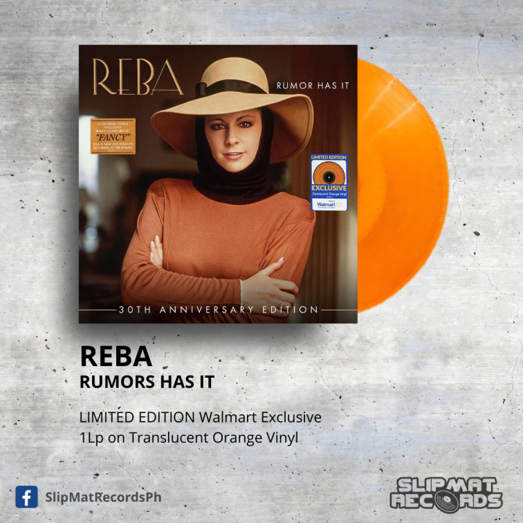 Reba - Rumors Has It _ Vinyl Records Philippines _ Slipmat Records Philippines