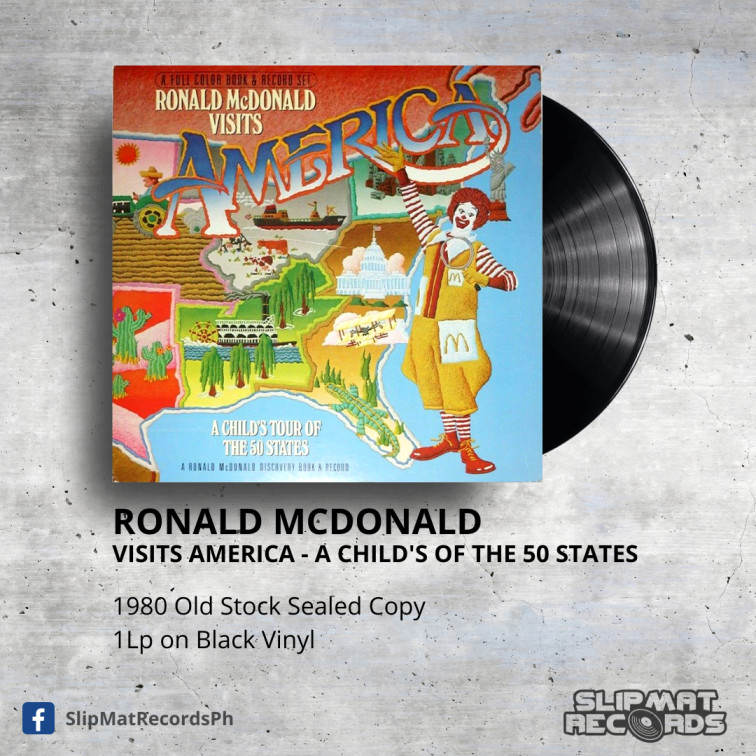 Ronald McDonald - Visits America _ Vinyl Records Philippines _ Slipmat Records Philippines