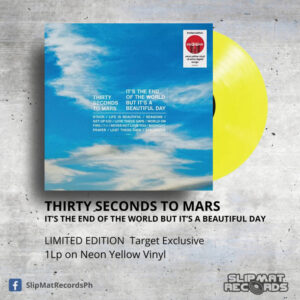 Thirty Seconds To Mars - Its The End Of The World But It's A Beautiful Day _ Vinyl Records Philippines _ Slipmat Records