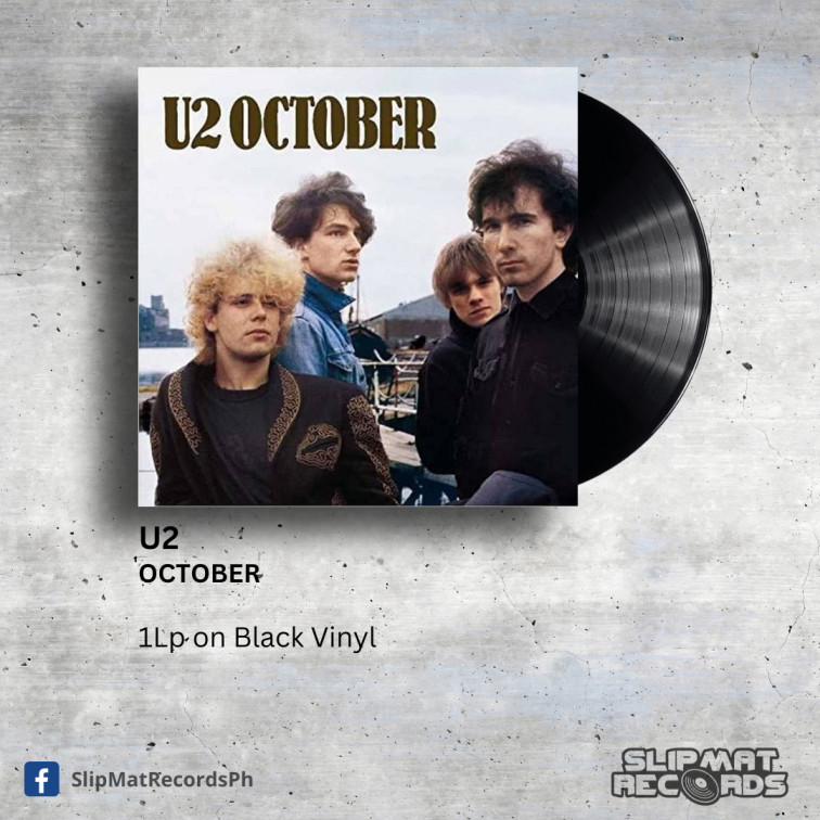 U2 - October _ Vinyl Records Philippines _ Slipmat Records