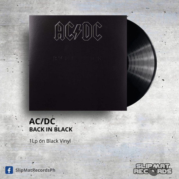 AC/DC - Back In Black _ Vinyl Records Philippines _ Slipmat Records