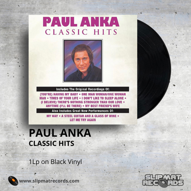 Paul Anka - Classic Hits _ Vinyl Records Philippines _ Slipmat Records