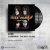 Kissworld - The Best Of Kiss 2Lp Set on Black Vinyl