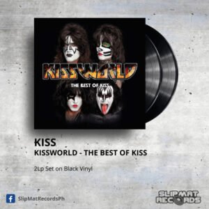 Kissworld - The Best Of Kiss 2Lp Set on Black Vinyl